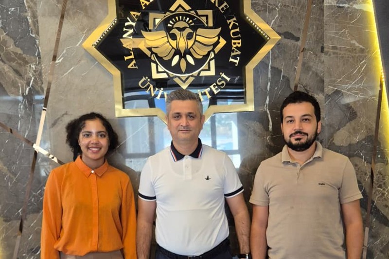 Bölümümüzün Yeni ERASMUS Stajyeri Çalışmalarına Başladı - Magalie Robin Kalash