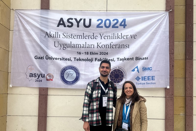 Bilgisayar Mühendisliği Lisans Öğrencimiz ASYU 2024 Konferansında Sözlü Sunum Gerçekleştirdi Bilgisayar Mühendisliği Lisans Öğrencimiz ASYU 2024 Konferansında Sözlü Sunum Gerçekleştirdi